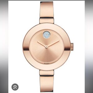 Rose Gold Movado Bold
